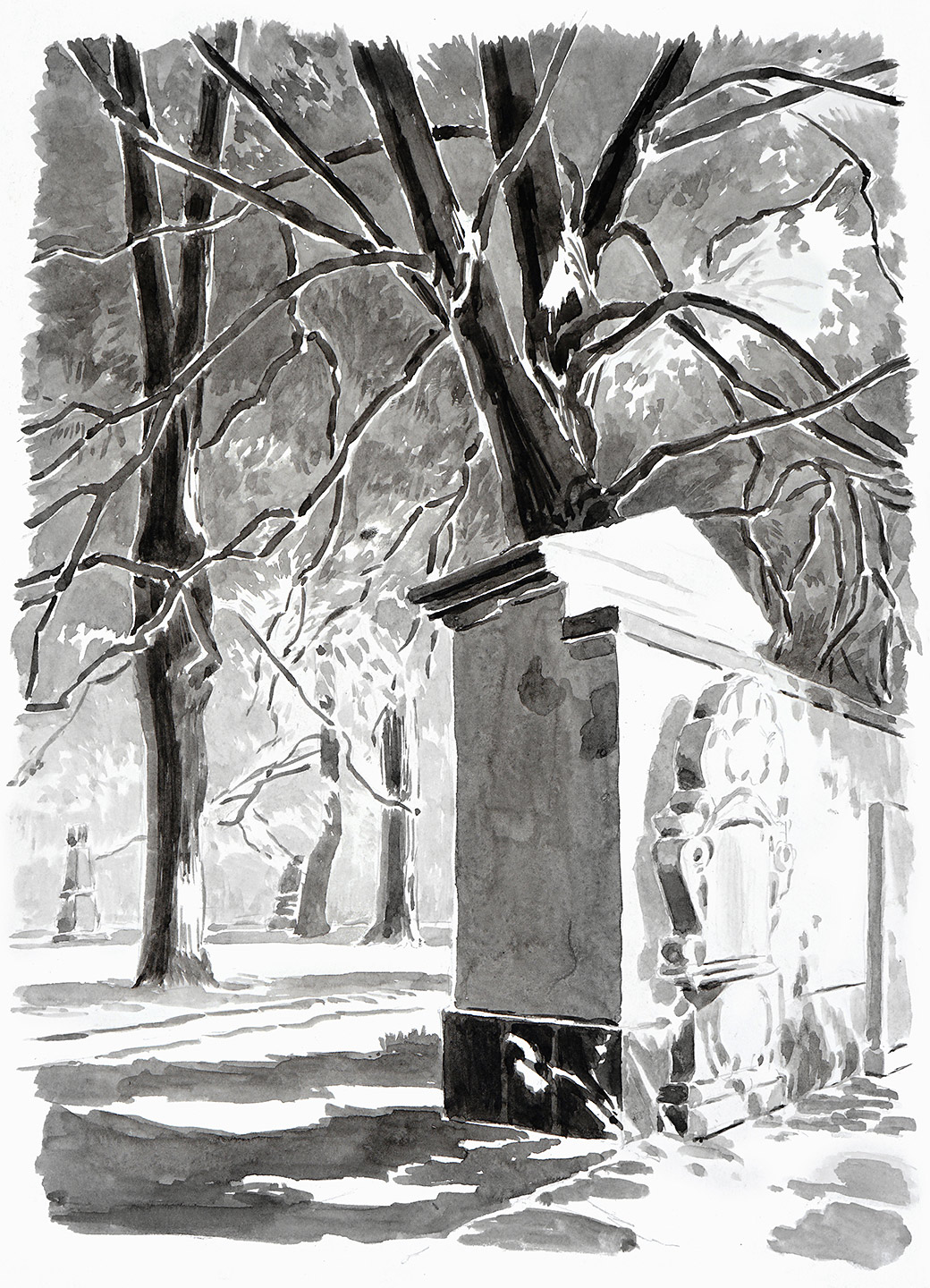 2020, Leipzig, Alter Johannisfriedhof