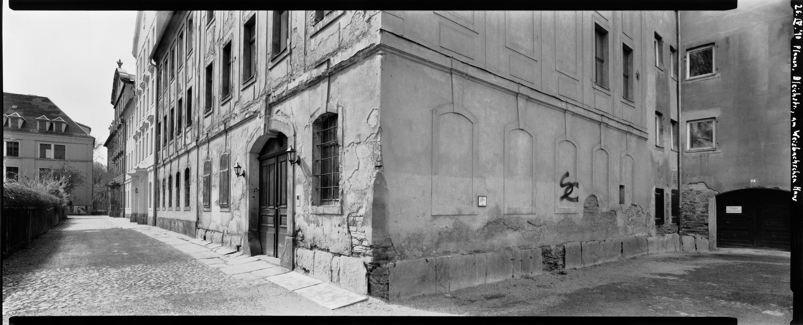 2010-04-26, Plauen, Bleichstraße, am Weisbachschen Haus