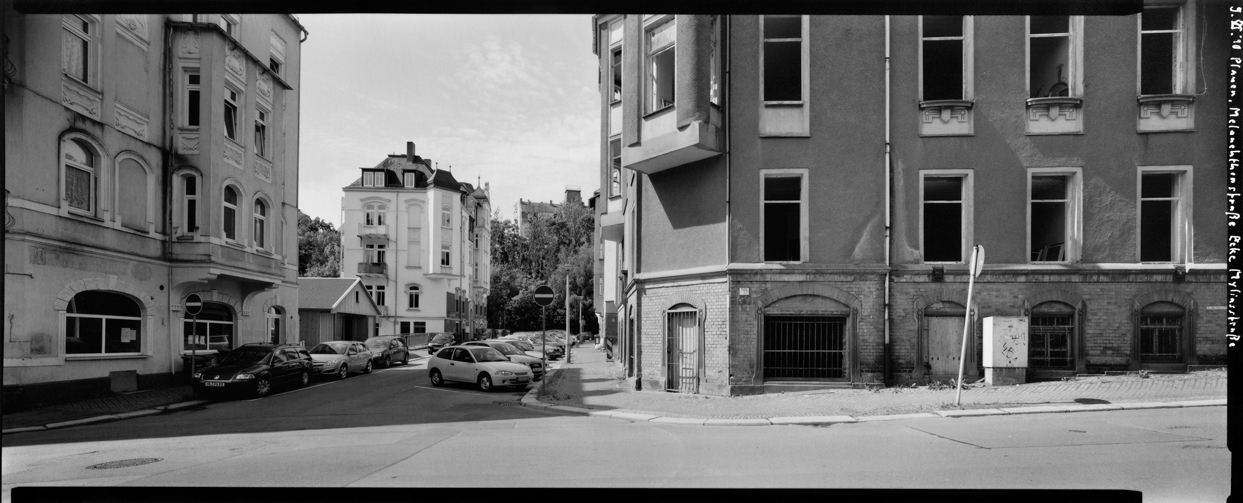 2010-06-09, Plauen, Melanchthonstraße, Ecke Myliusstraße